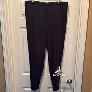 Adidas Men’s Terry Joggers - Gently Worn/Smoke & Pet Free